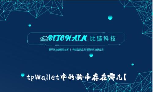tpWallet中的狗币存在哪儿？
